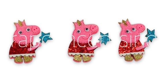 Peppa Pig Accessory - Blue, Gold & Pink