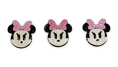 Mini Mouse Face Accessory - Gold