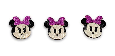 Mini Mouse Face Accessory - Gold