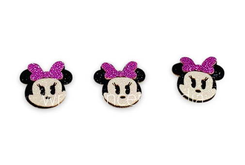 Mini Mouse Face Accessory - Gold