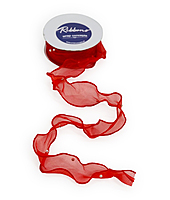 Sheer Ribbon with Pearls