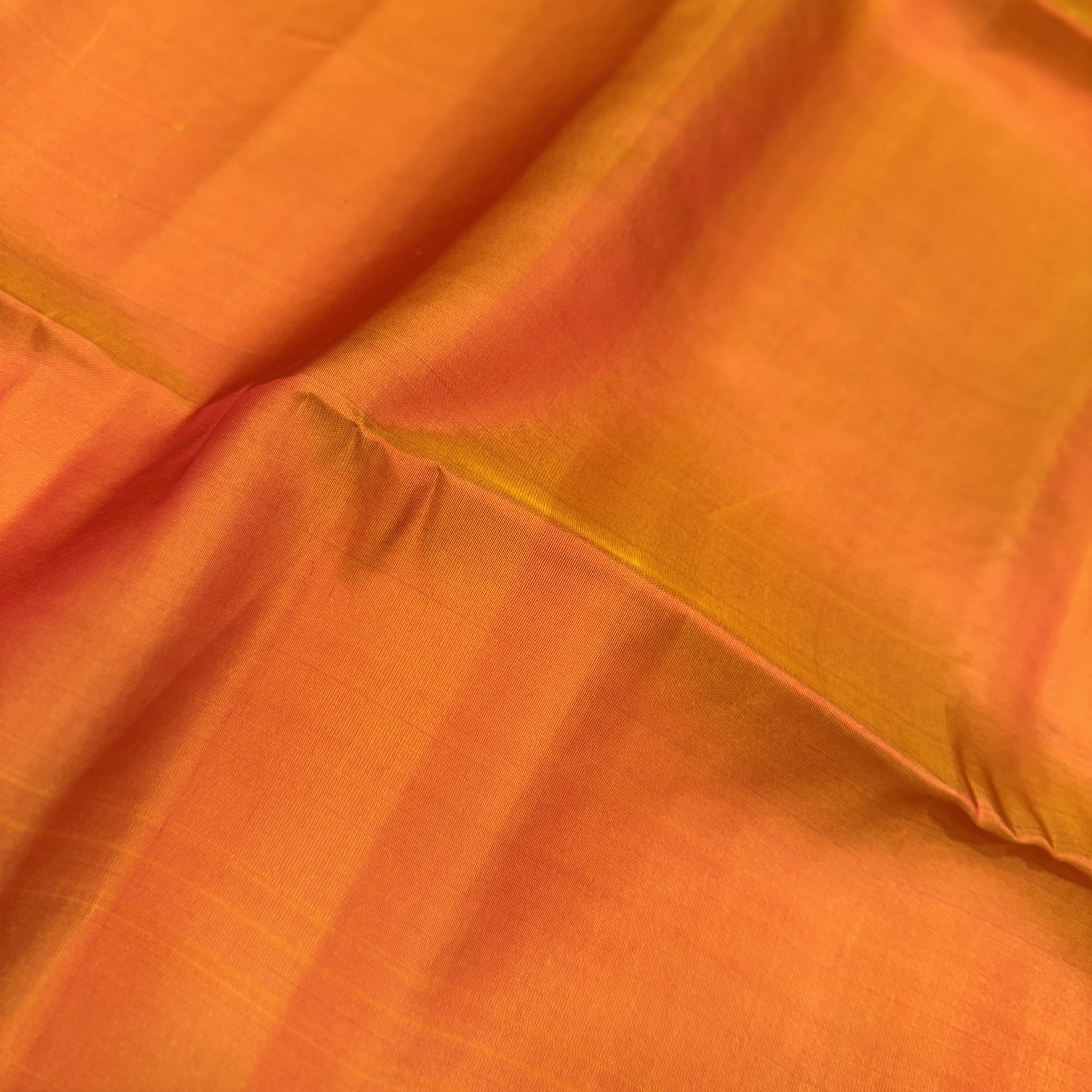 Chilli Red Soft Silk Saree with Vine
