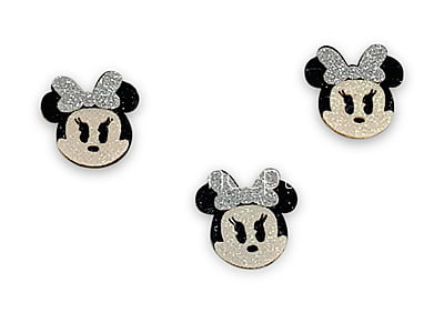 Mini Mouse Face Accessory - Gold
