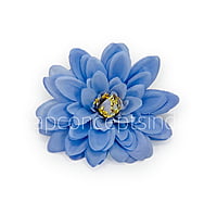 Uranian Blue Dahlias