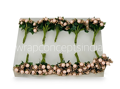 Light Peach & Gold Pearl Pollen