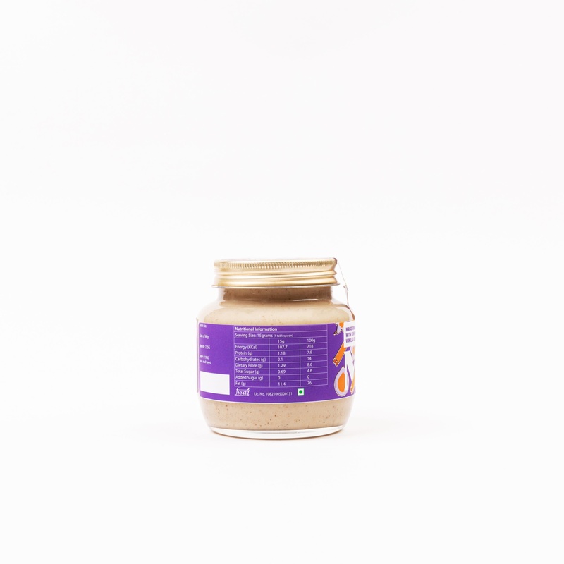 Macadamia Butter With Cinnamon & Vanilla Bean 275 Gms
