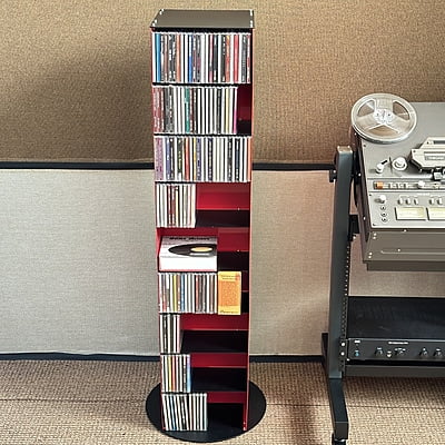 Revolving CD Organiser – 450 Jewel Case Capacity - CD450J-R