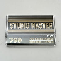 NAC - C799 Studio Master 60 Minute Type II Cobalt - C799-C060PB NAC - C799 Studio Master 60 Minute Type II Cobalt - C799-C060PB