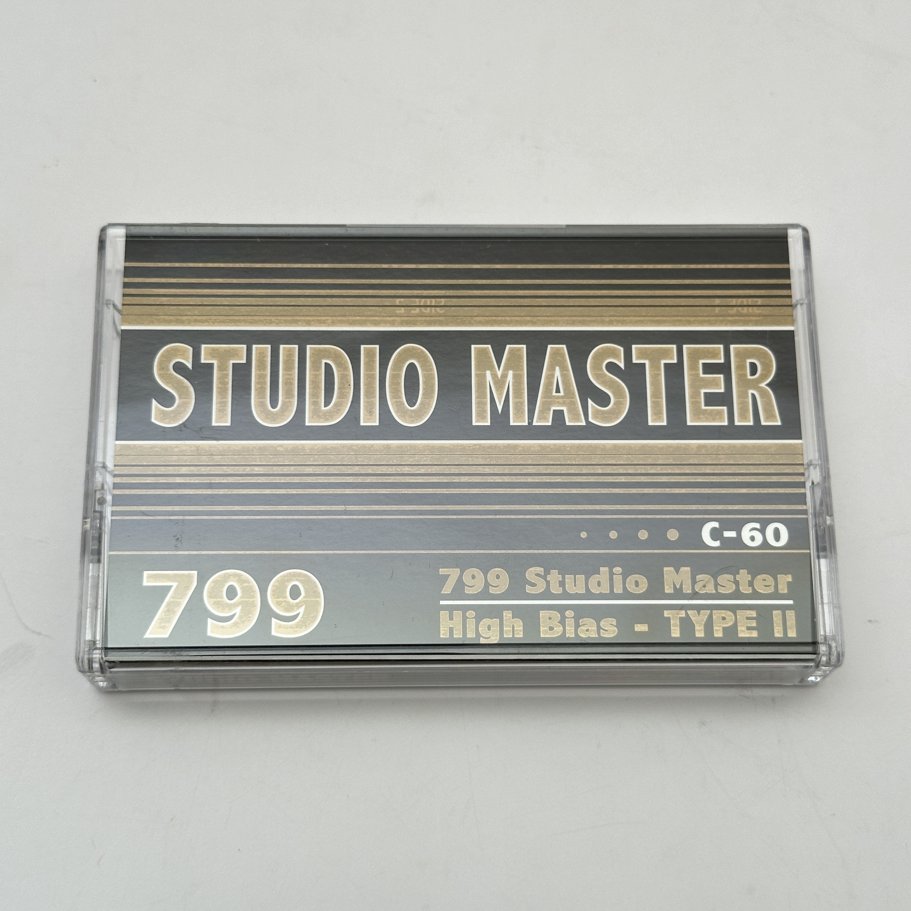 NAC - C799 Studio Master 60 Minute Type II Cobalt - C799-C060PB NAC - C799 Studio Master 60 Minute Type II Cobalt - C799-C060PB