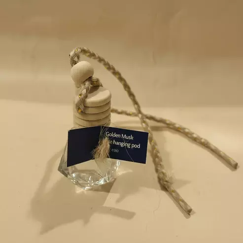 Zenvia GOLDEN MUSK Car Hanging Pod (10ml)