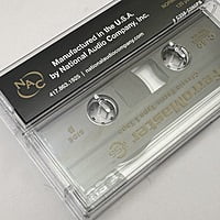 NAC - FerroMaster C256 Audio Cassette 60mins Type I - C256-C060PB NAC - FerroMaster C256 Audio Cassette 60mins Type I - C256-C060PB