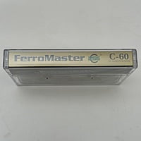 NAC - FerroMaster C256 Audio Cassette 60mins Type I - C256-C060PB NAC - FerroMaster C256 Audio Cassette 60mins Type I - C256-C060PB