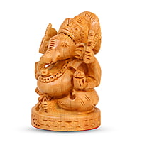 Wooden Ganesh 3 Inch Wooden Ganesh 3 Inch