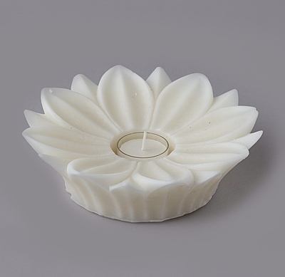 WHITE BAIN LOTUS CANDLE