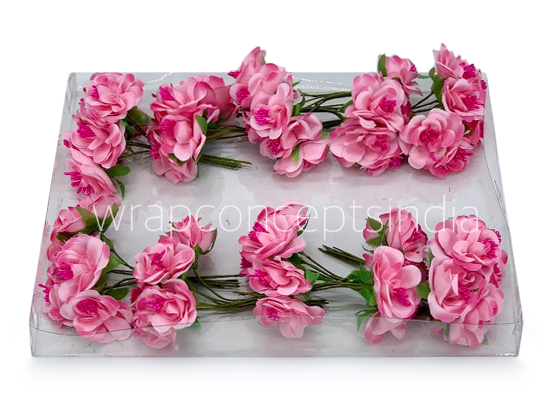 Flowers With Stem W-5173-Shaded Pink