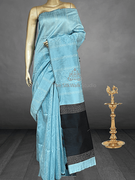 MANASA SEMI RAW SILK 21601