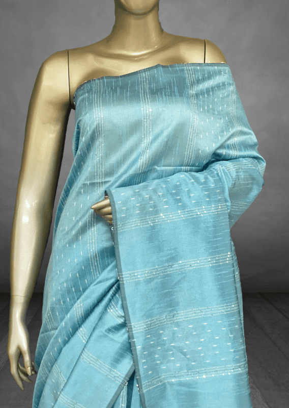 MANASA SEMI RAW SILK 21601