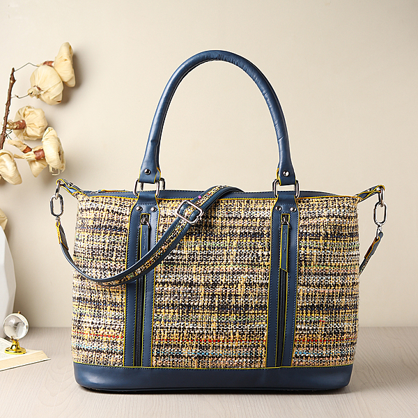 CONVERTABLE SATCHEL AZUL