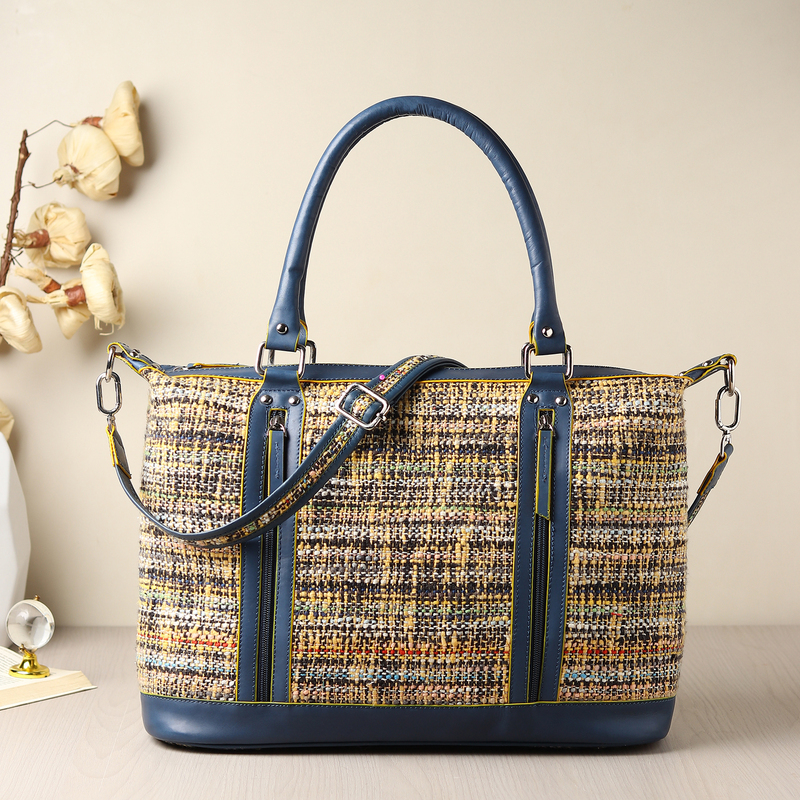CONVERTABLE SATCHEL AZUL
