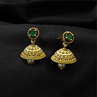 FLORAL HASLI TRADITIONAL NECK WEAR WITh EARRINGS