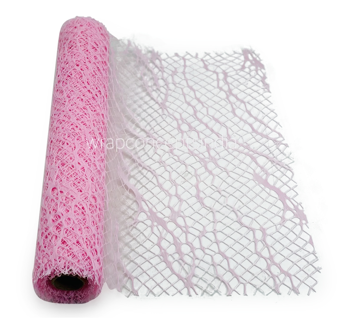 Baby Pink Spider Web Net Roll