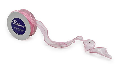 Sheer Ribbon with Pearls