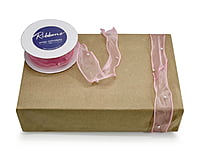 Sheer Ribbon with Pearls