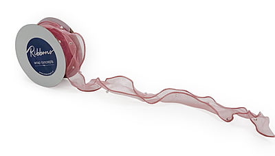 Sheer Ribbon with Pearls