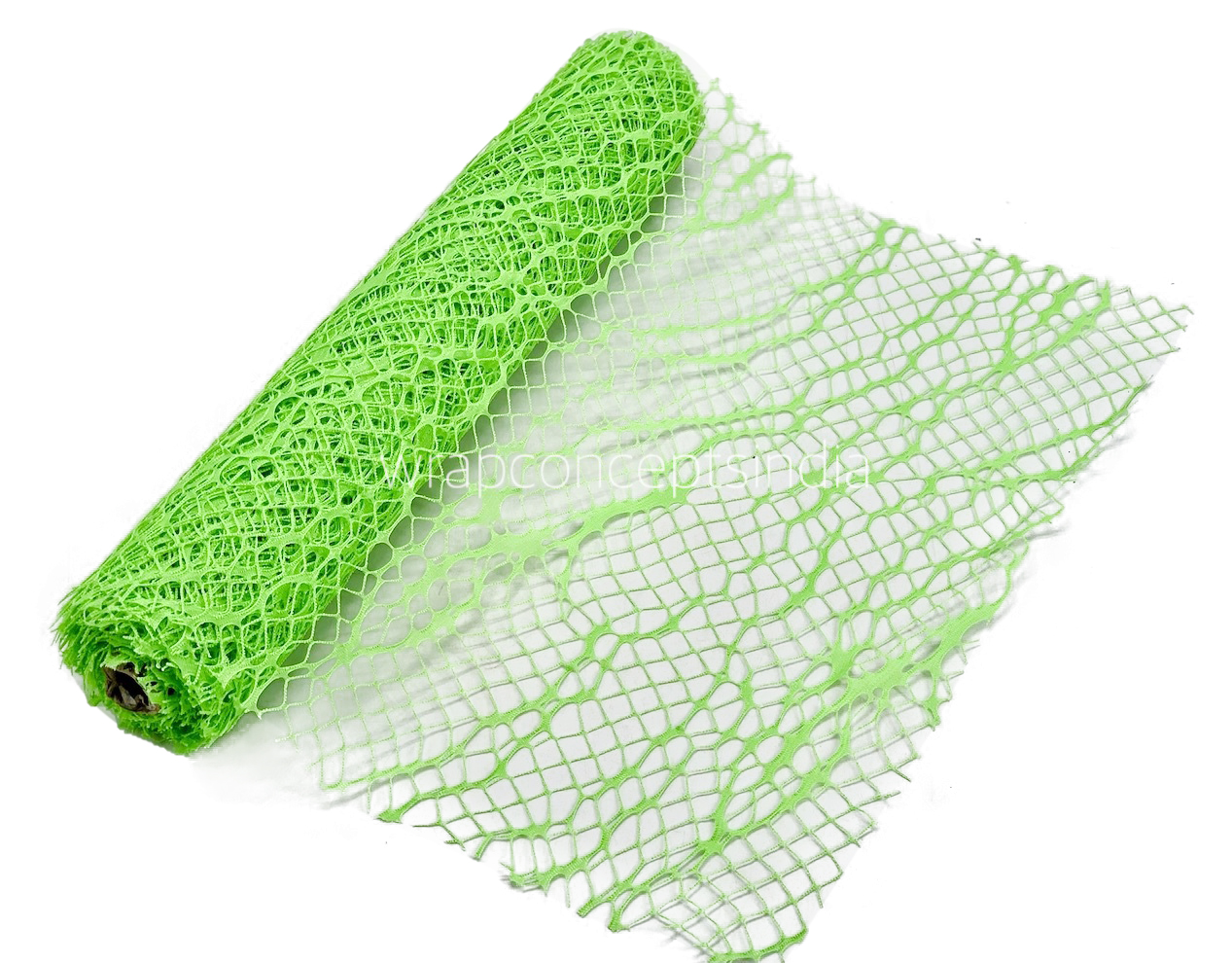 Lime Spider Web Net Roll