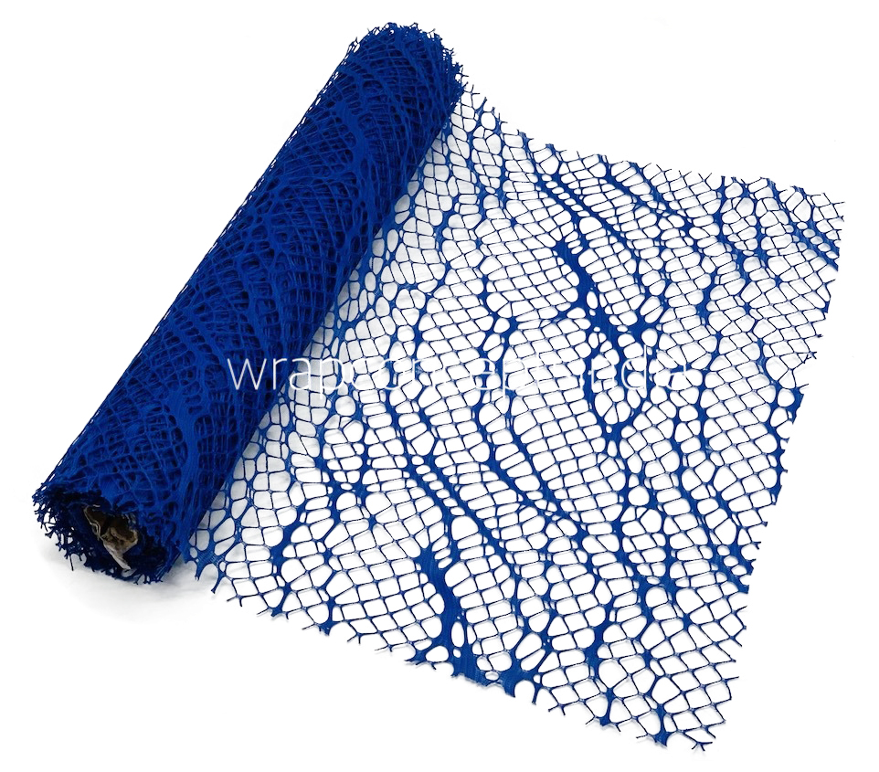 Azure Blue Spider Web Net Roll