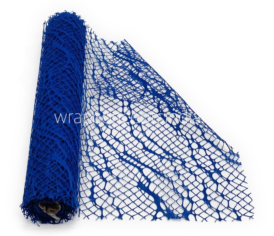 Azure Blue Spider Web Net Roll