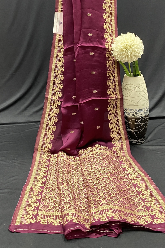 Kiara - The Soft Viscose Silk Saree SWS237