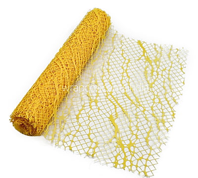Mango Yellow Spider Web Net Roll