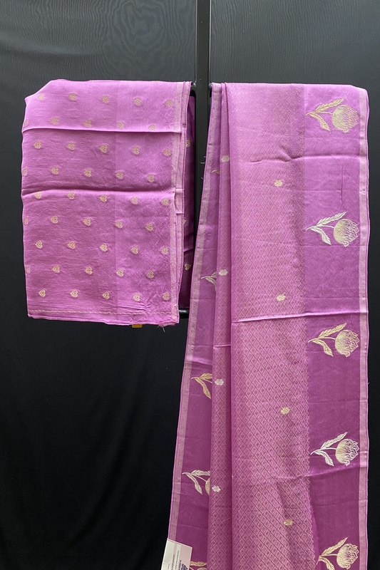 Kiara - Mango Silk Saree in Satin Border SWS240