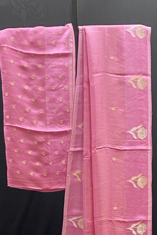 Kiara - Mango Silk Saree in Satin Border SWS240