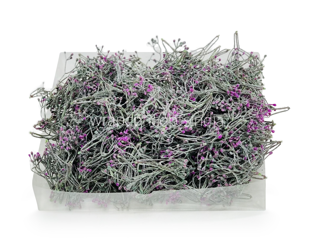 Purple Baby Breath Leaves