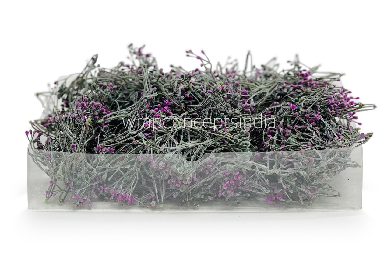 Purple Baby Breath Leaves