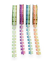 Flower Cut-out Shaded Ribbon