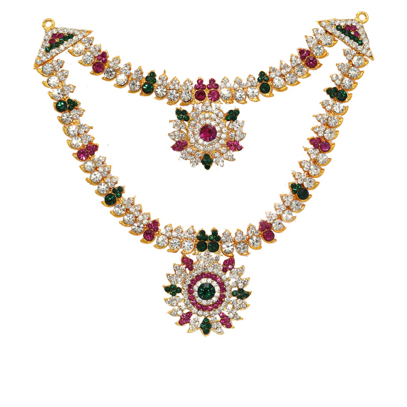 God Ornament God,Goddesse Double Nekclace/Attigai for Temple