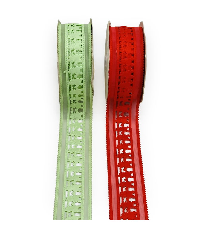 Bunny Cut Work Ribbon