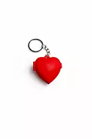 Heart Locket Photo Keychain
