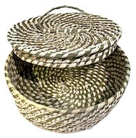 Jute / Bamboo roti box / casserole / utility box for kitchen and dining table / for storing items || beautiful and elegantJHB031