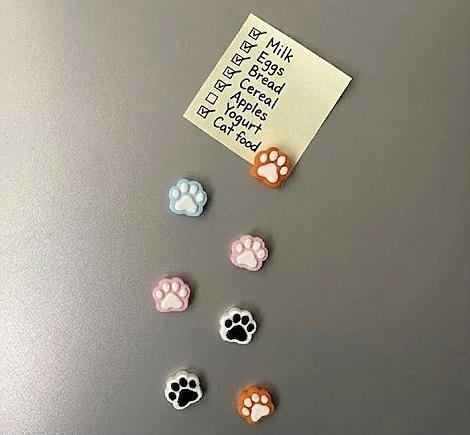 Cute Dog Paw Fridge Magnet