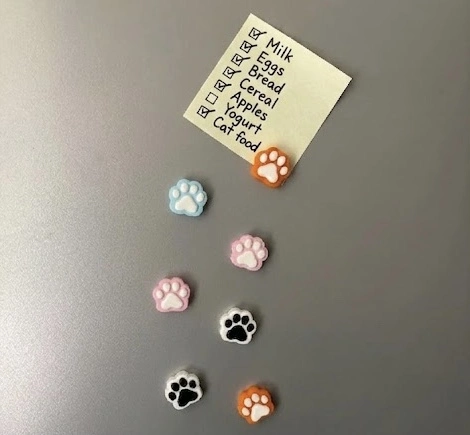 Cute Dog Paw Fridge Magnet