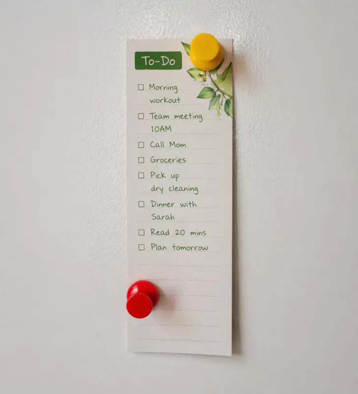Aesthetic Kitchen Note Magnet