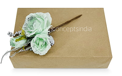 Mint Rose Ready Bunch on Stick