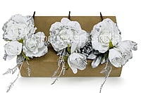 White Rose Ready Bunch on Stick