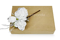 White Rose Ready Bunch on Stick
