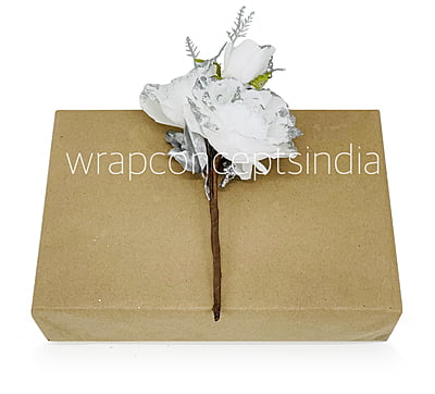 White Rose Ready Bunch on Stick
