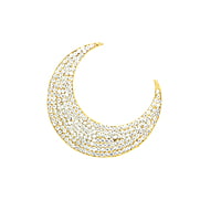 God Oranament White Stone Surya Pirai Chandra Pirai